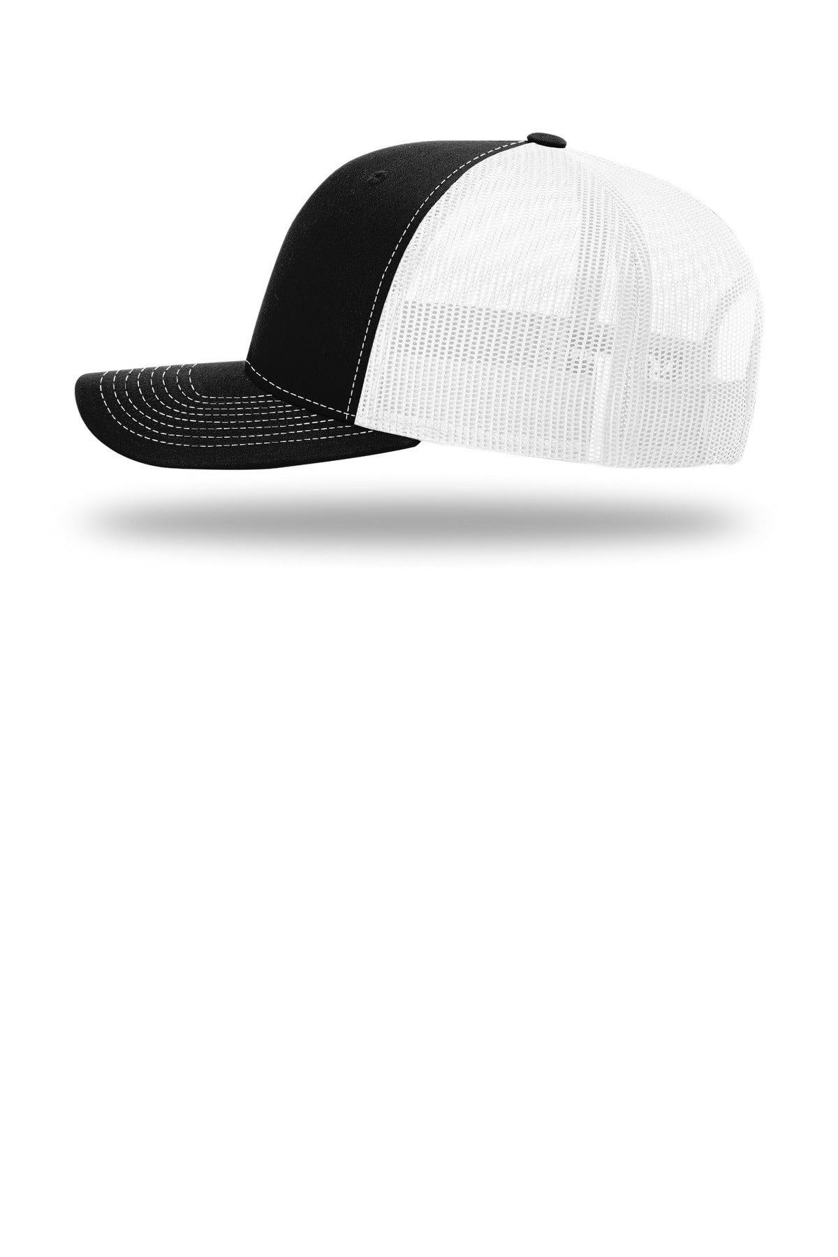 Blk/White Richardson Trucker Cap 112
