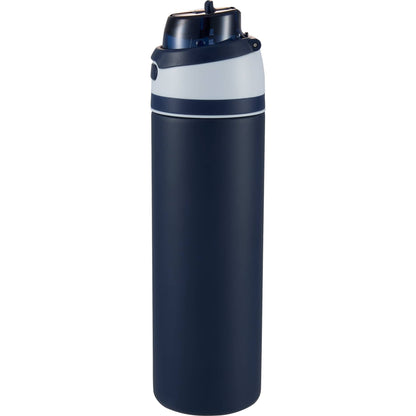 Blue Elvin 28oz Recycled Stainless Flip Straw Bottle plain