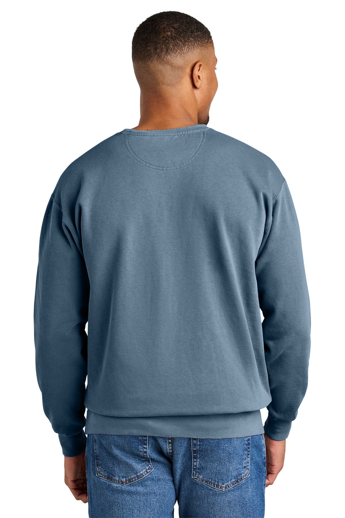 Blue Jean COMFORT COLORS Ring Spun Crewneck Sweatshirt. 1566