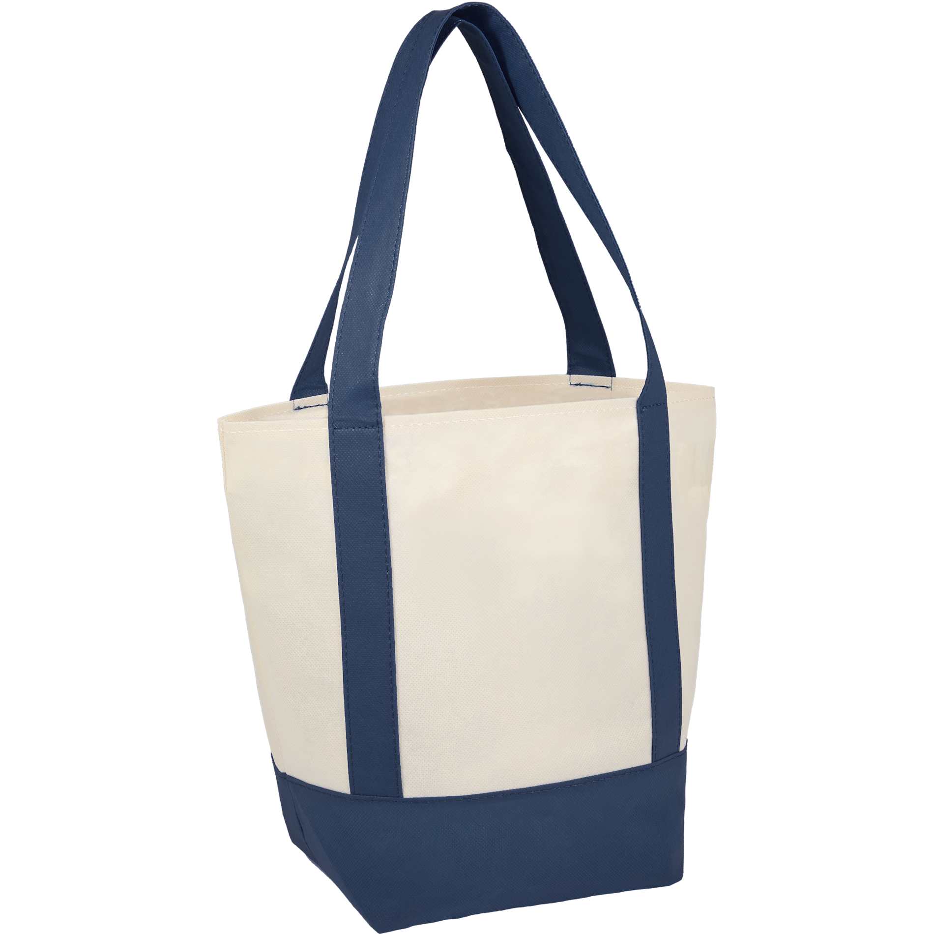 Blue Mini Non Woven LighthouseTote plain