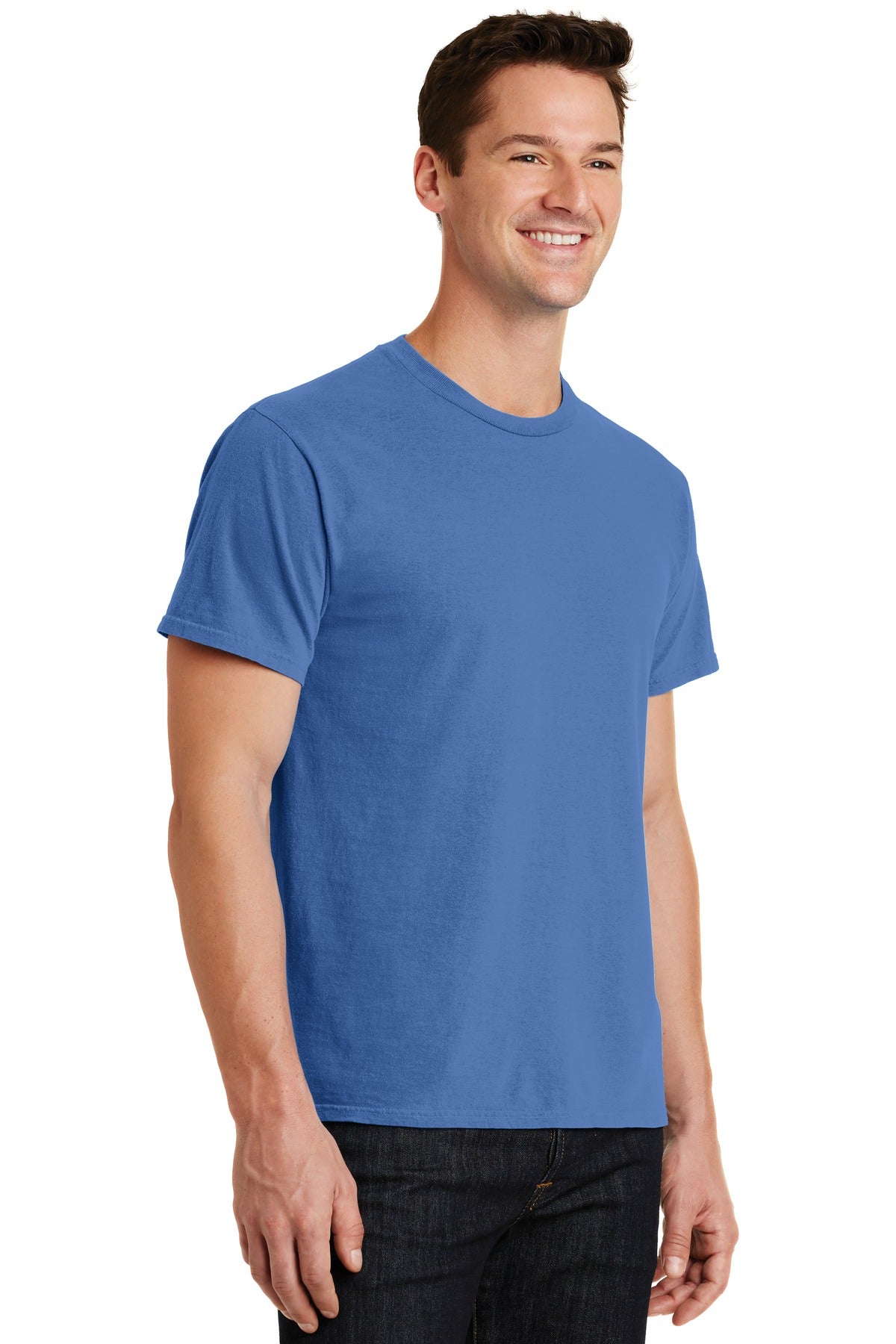 Blue Moon Port & Co Beach Wash Garment-Dyed Tee. PC099