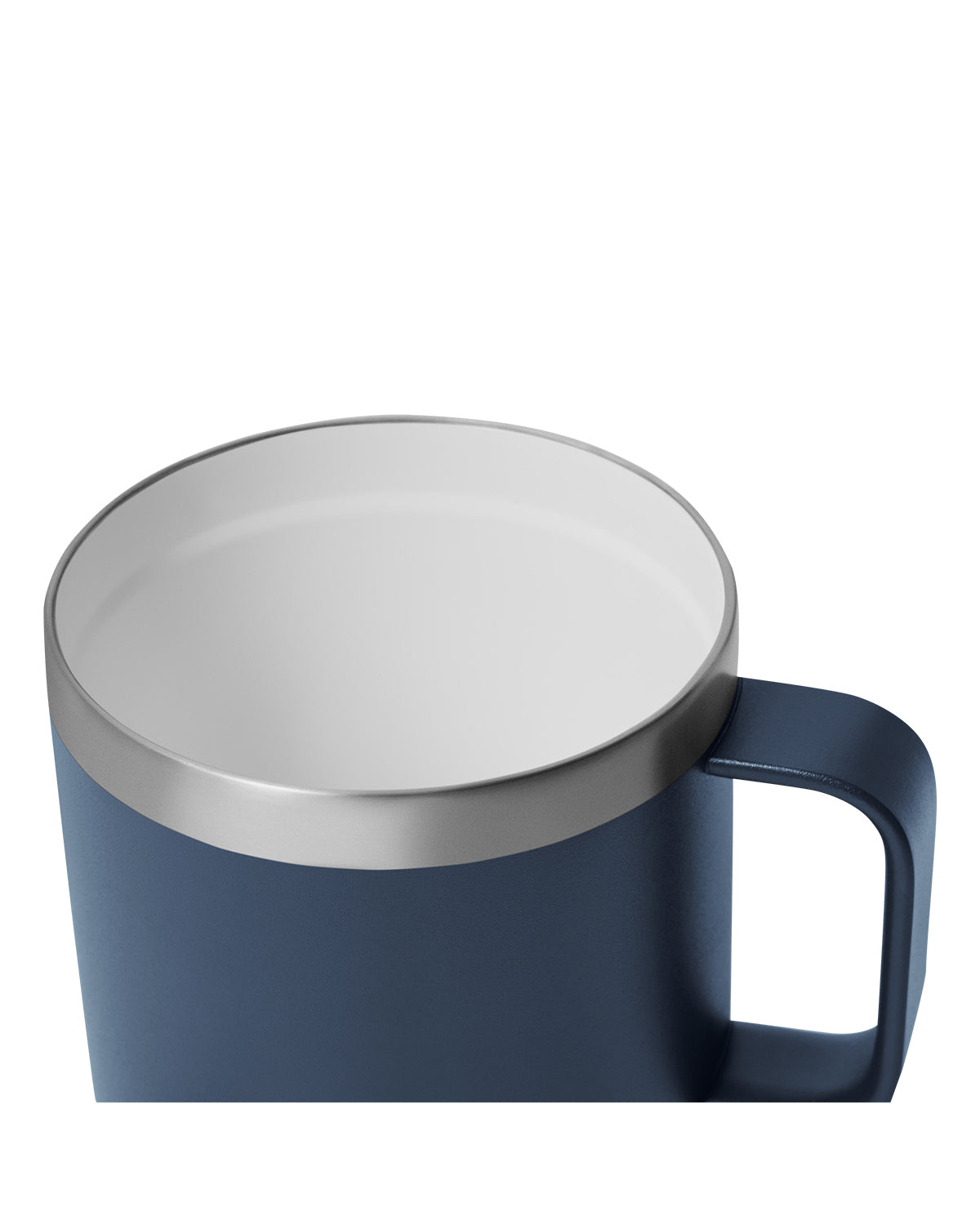 Blue-Navy Rambler® 14 oz Stackable Mug with DuraSip™ Ceramic Lining plain