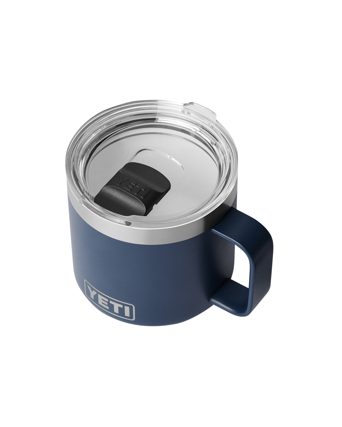 Blue-Navy Rambler® 14 oz Stackable Mug with DuraSip™ Ceramic Lining plain