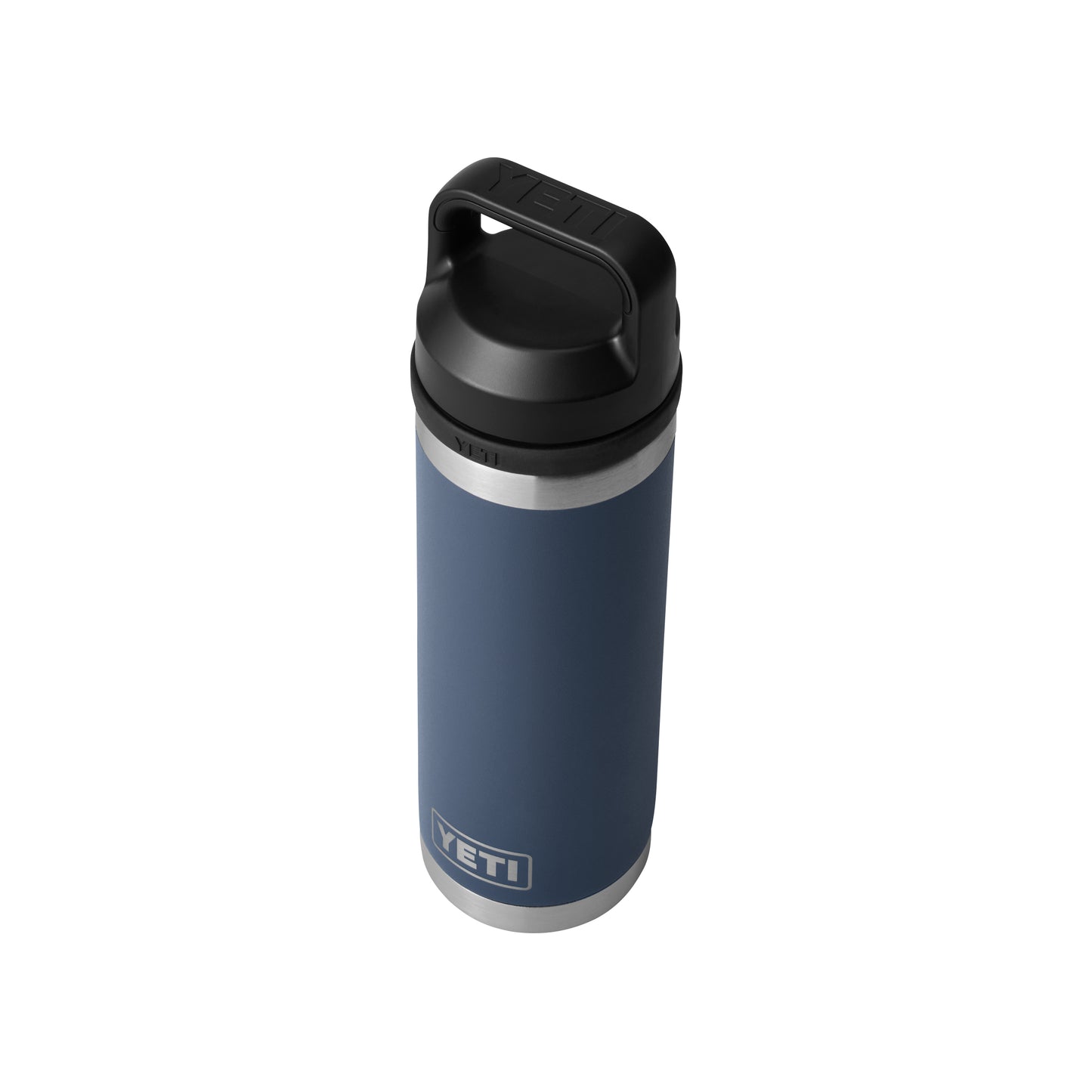 Blue-Navy Rambler® 18 oz Water Bottle with Chug Cap plain