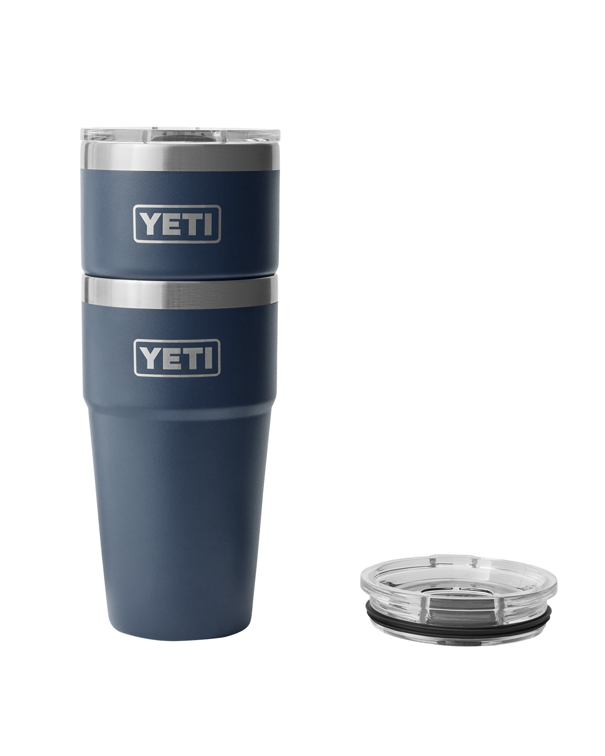 Blue-Navy Rambler® 20 oz Stackable Cup with MagSlider™ Lid plain