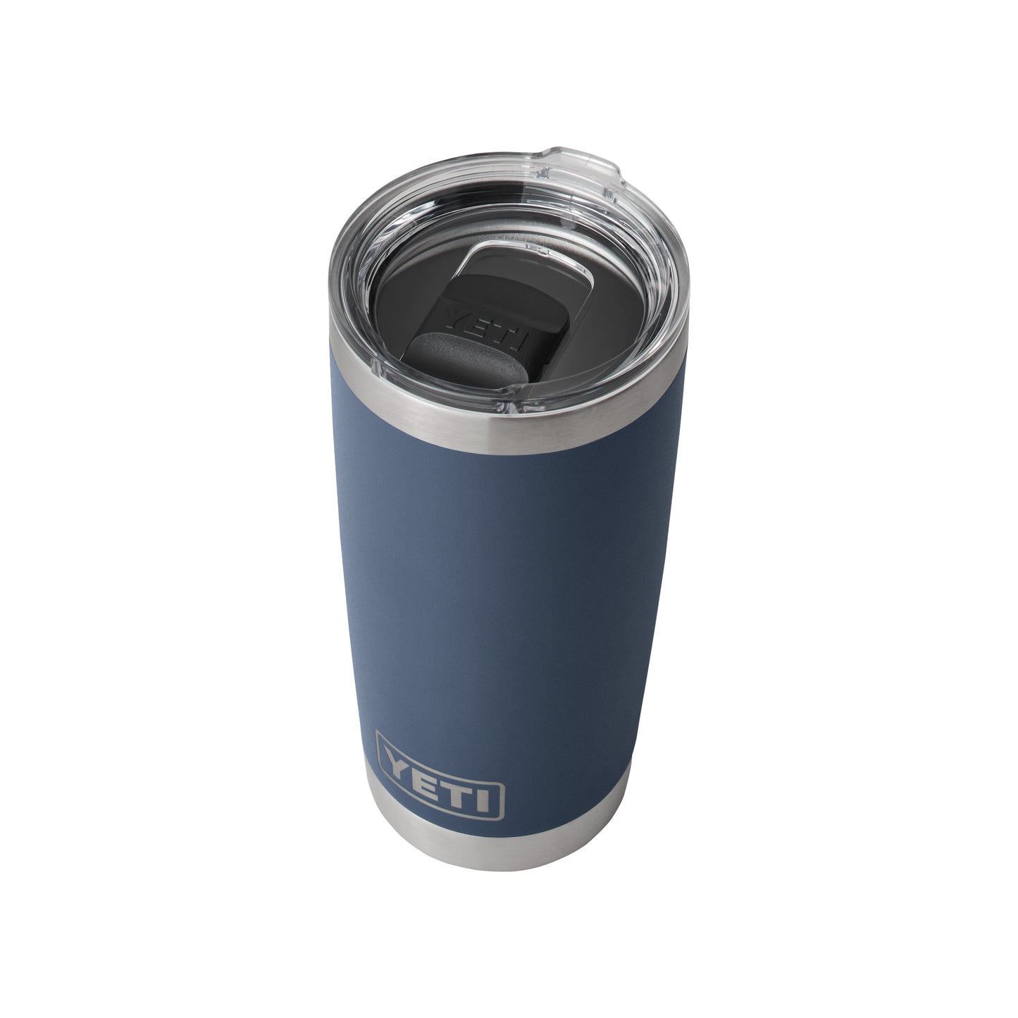 Blue-Navy Rambler® 20 oz Tumbler MagSlider™ Lid plain