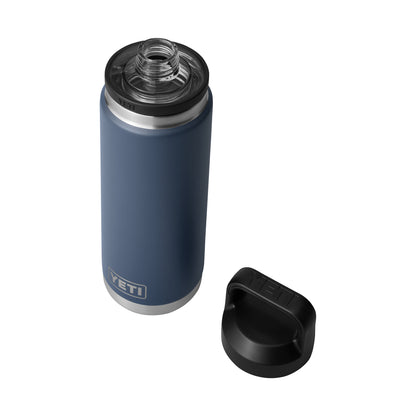 Blue-Navy Rambler® 26 oz Water Bottle with Chug Cap plain