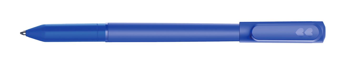 Blue Paper Mate® Write Bros Stick Pen Blue Barrel - Blue Ink plain