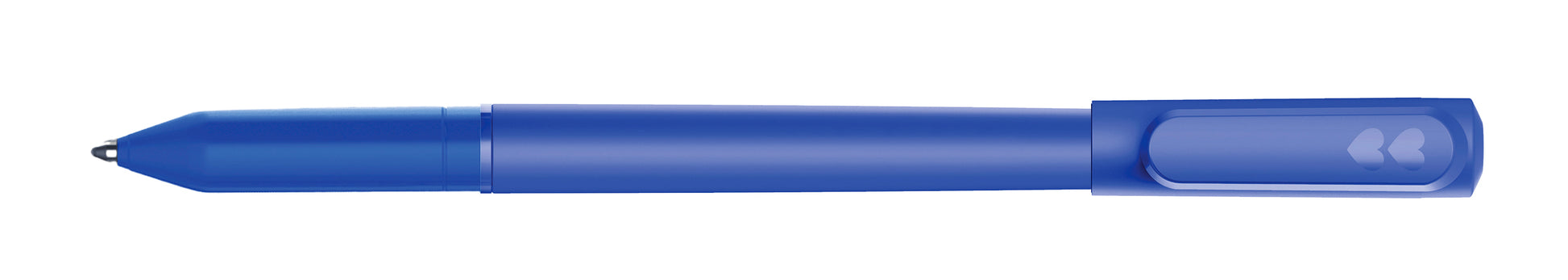 Blue Paper Mate® Write Bros Stick Pen Blue Barrel - Blue Ink plain