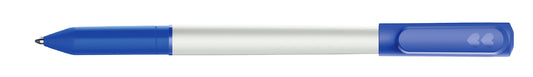 Blue Paper Mate® Write Bros Stick Pen White Barrel - Black Ink plain
