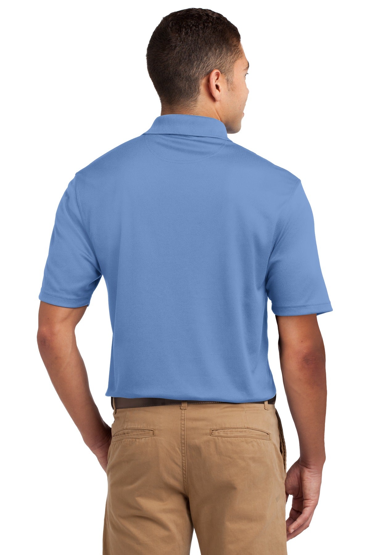 Blueberry Sport-Tek Dri-Mesh Polo. K469