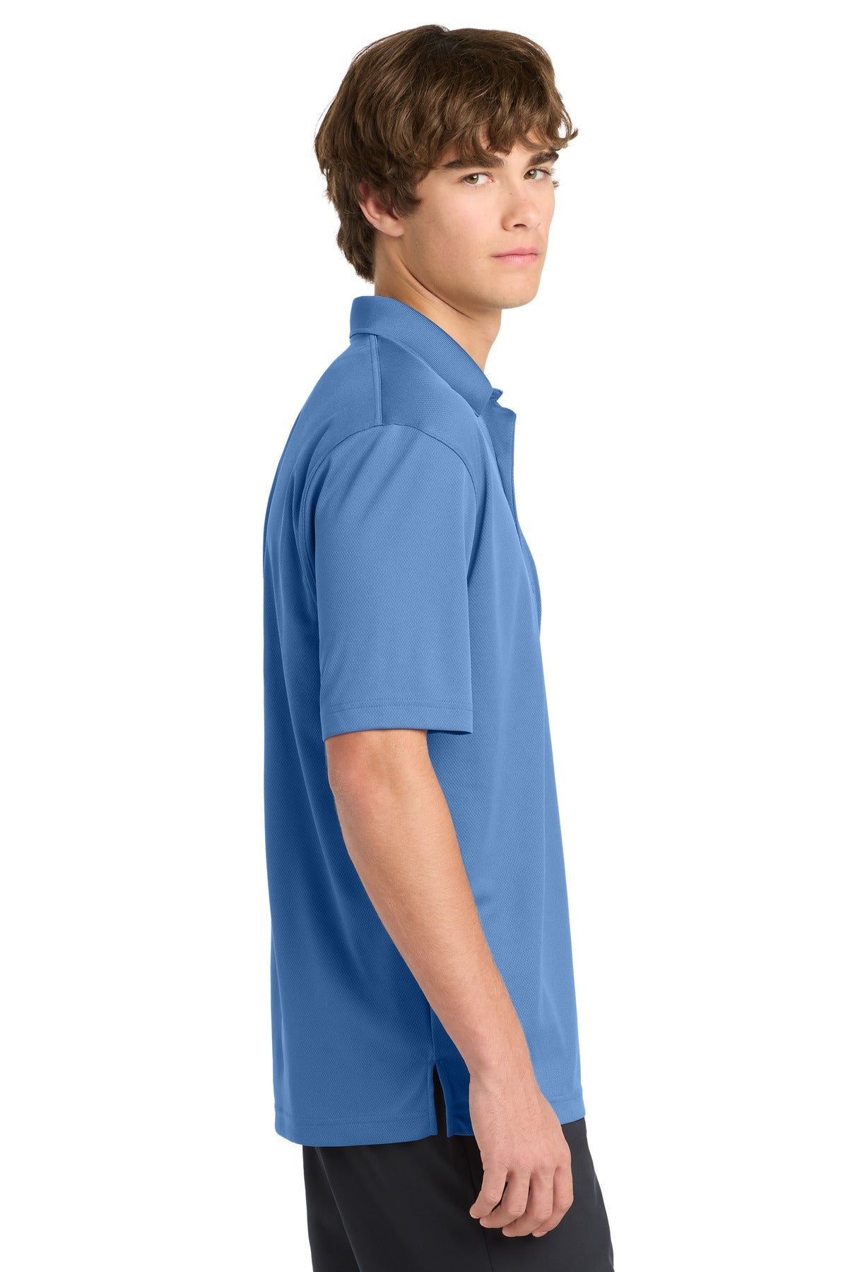 Blueberry Sport-Tek Dri-Mesh Polo. K469