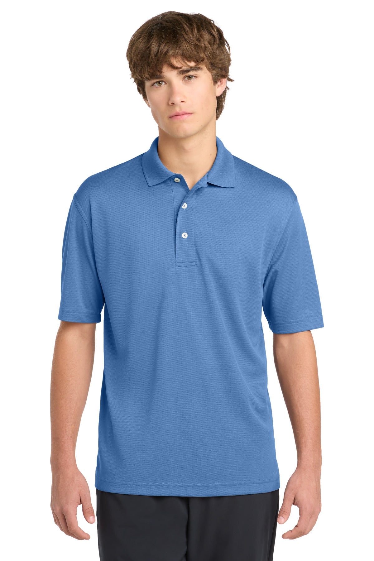 Blueberry Sport-Tek Dri-Mesh Polo. K469