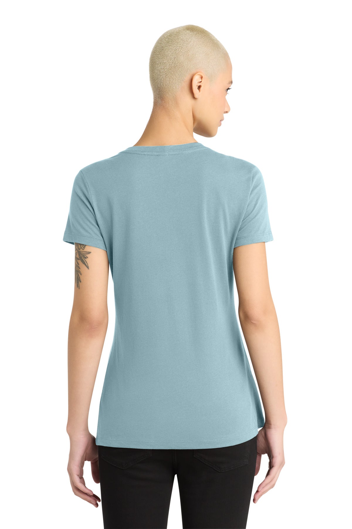 BlueFog District - Women's Perfect Weight V-Neck Tee. DM1170L