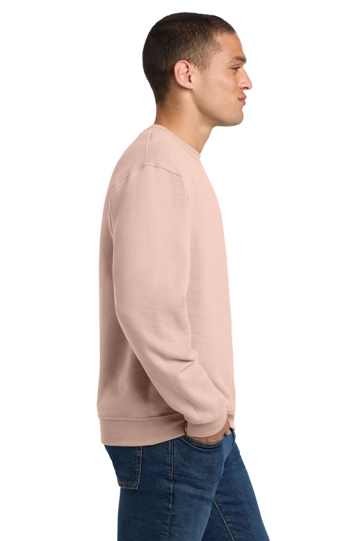 BlushPink Jerzees - NuBlend Crewneck Sweatshirt. 562M