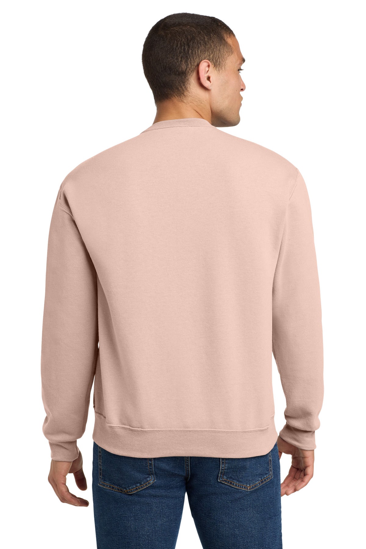 BlushPink Jerzees - NuBlend Crewneck Sweatshirt. 562M