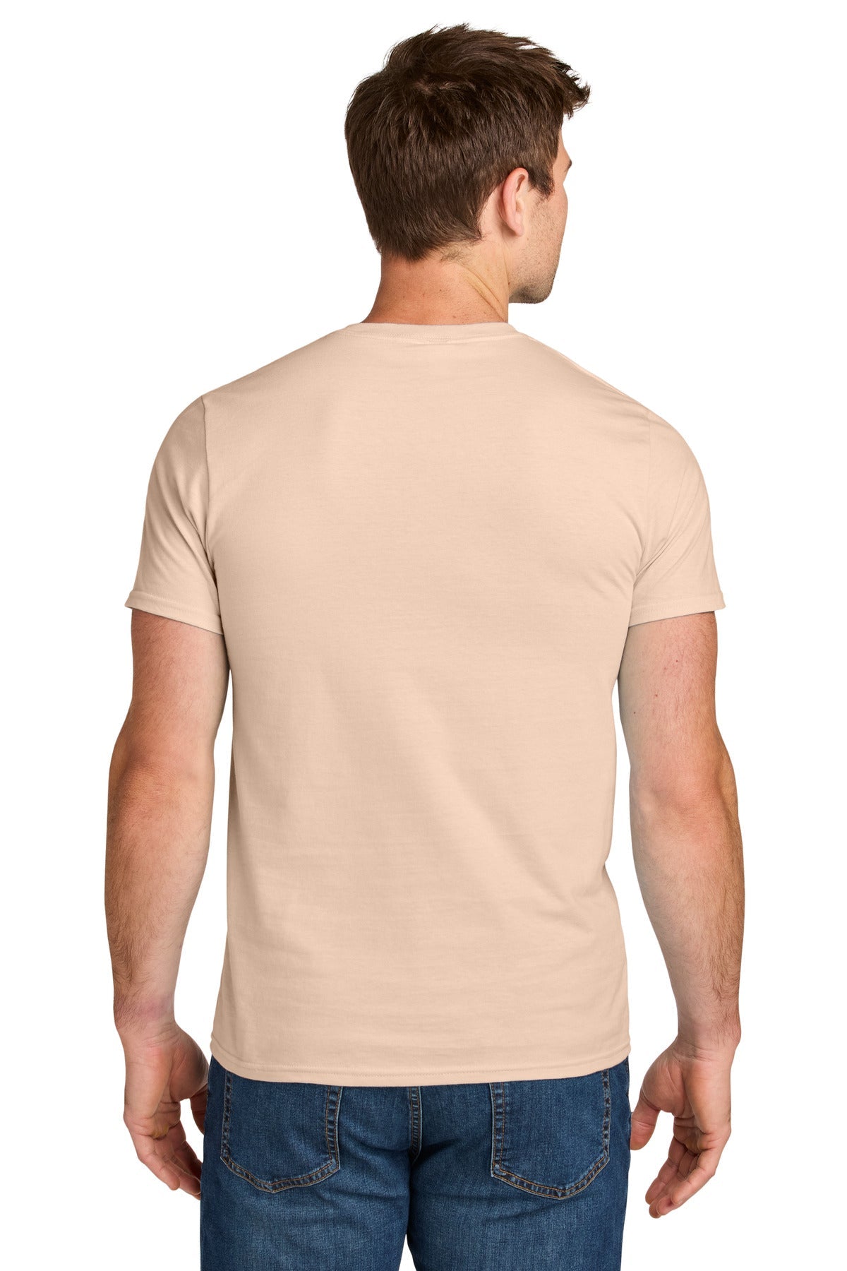 BlushPink Jerzees Ultimate Unisex Ring Spun T-Shirt IC46M