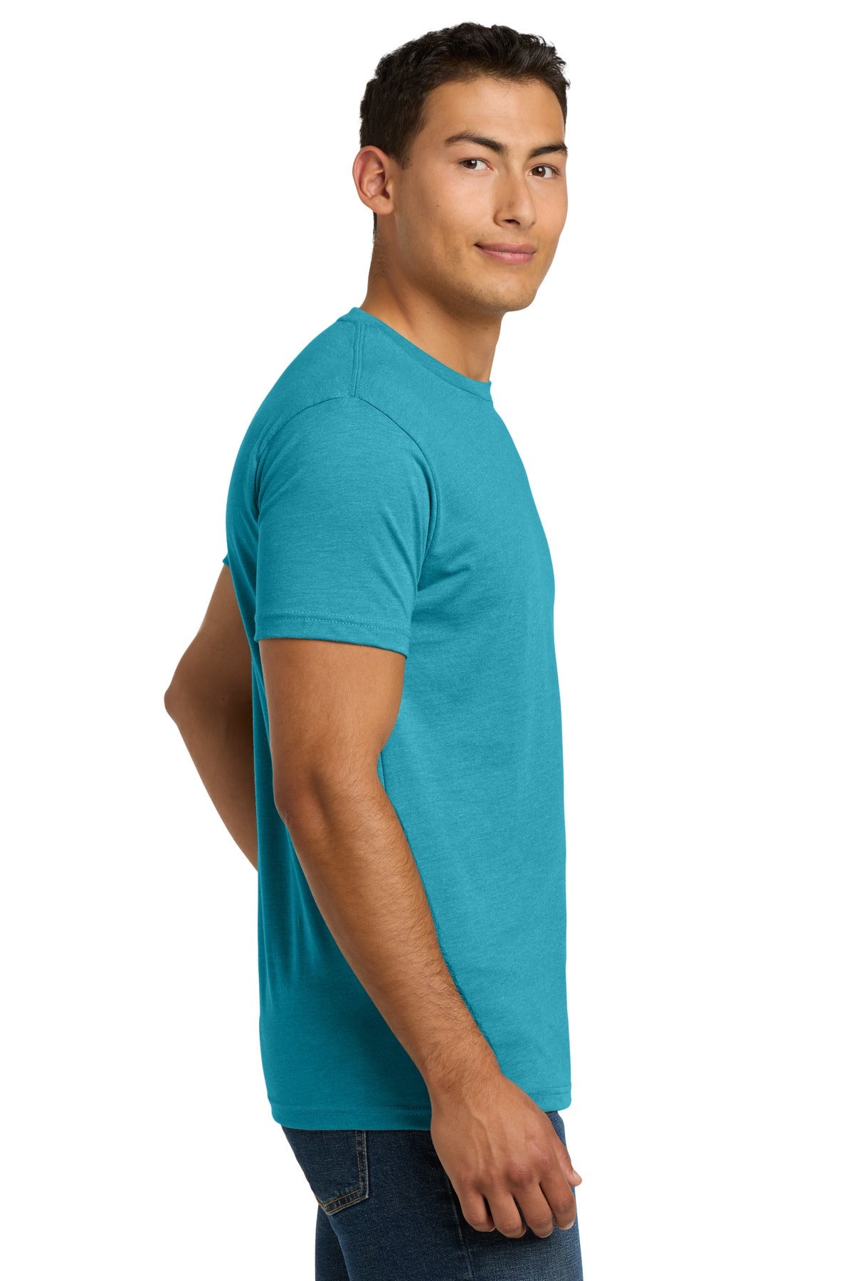 BondiBlue Next Level Apparel Adult CVC Tee. NL6210