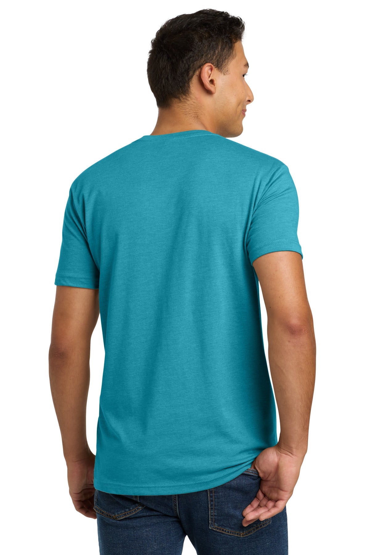 BondiBlue Next Level Apparel Adult CVC Tee. NL6210