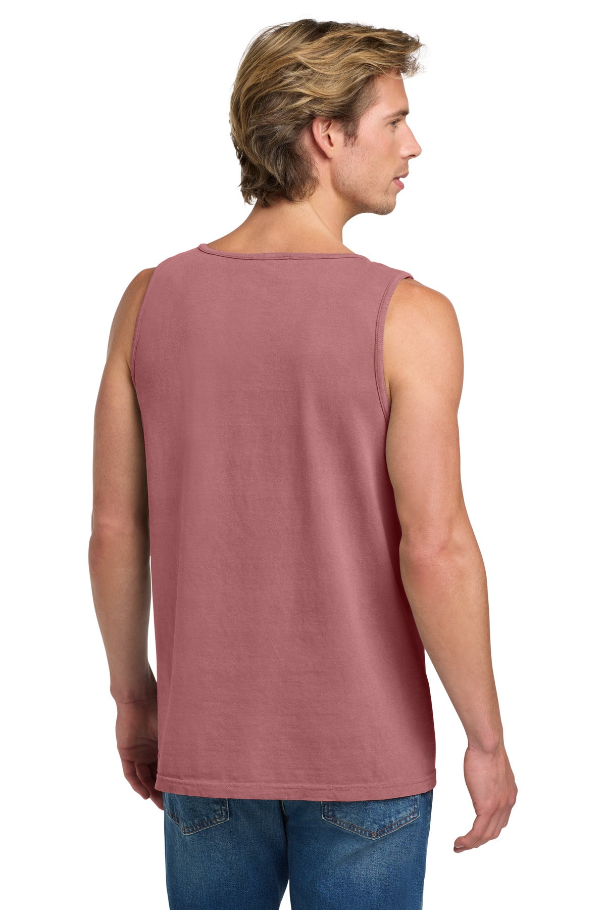 Brick COMFORT COLORS Heavyweight Ring Spun Tank Top. 9360