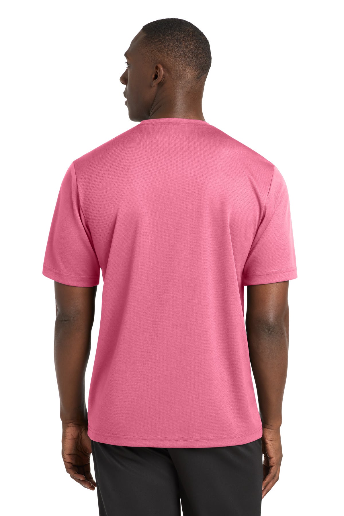 Bright Pink Sport-Tek PosiCharge RacerMesh Tee. ST340