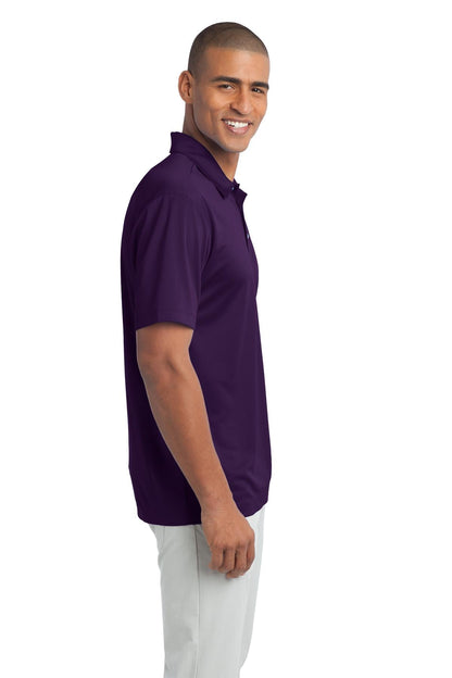 Bright Purple Port Authority Silk Touch Performance Polo. K540