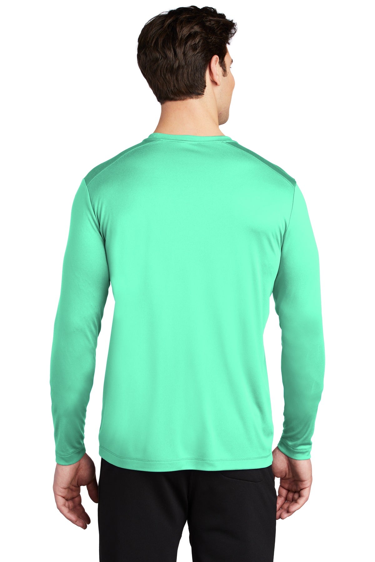 Bright Seafoam Sport-Tek Posi-UV Pro Long Sleeve Tee. ST420LS