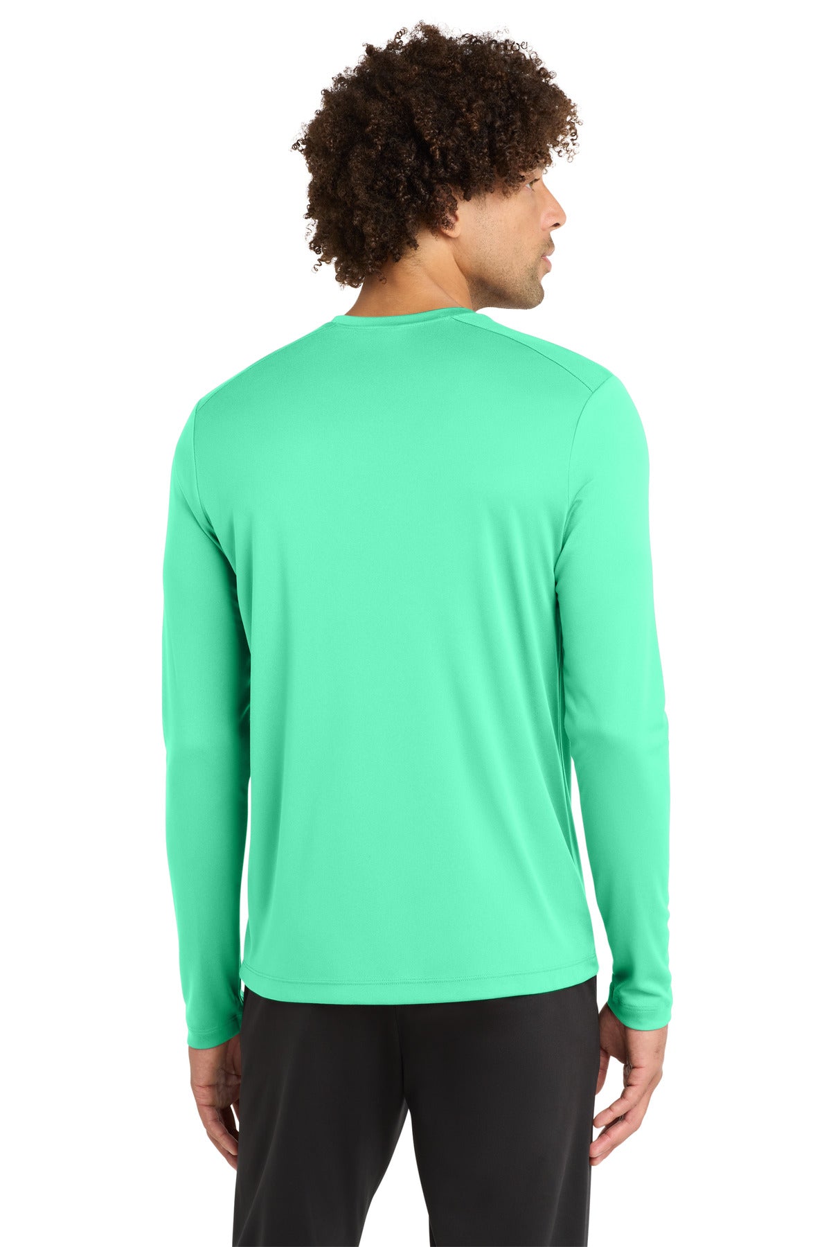 Bright Seafoam Sport-Tek Posi-UV Pro Long Sleeve Tee. ST420LS