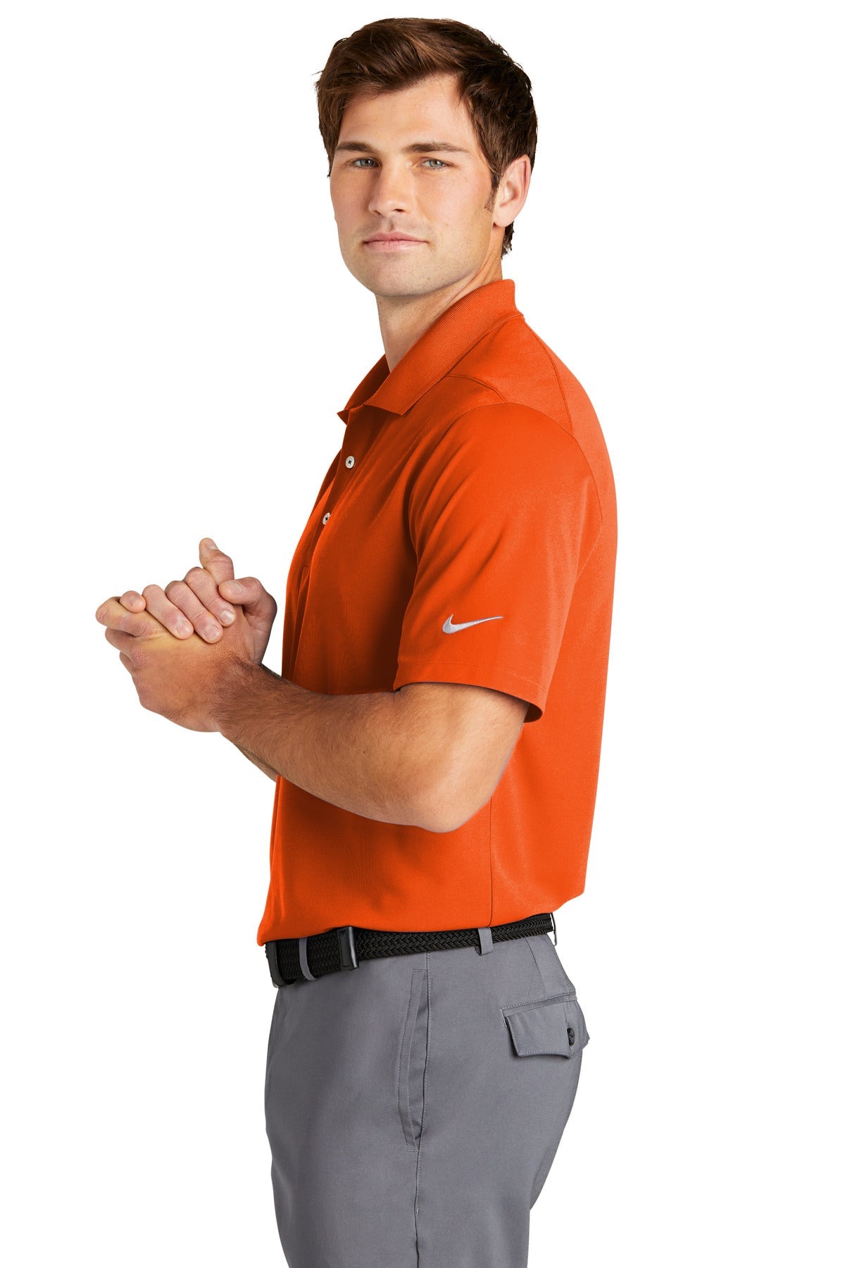 BrillOrng Nike Dri-FIT Micro Pique 2.0 Polo NKDC1963