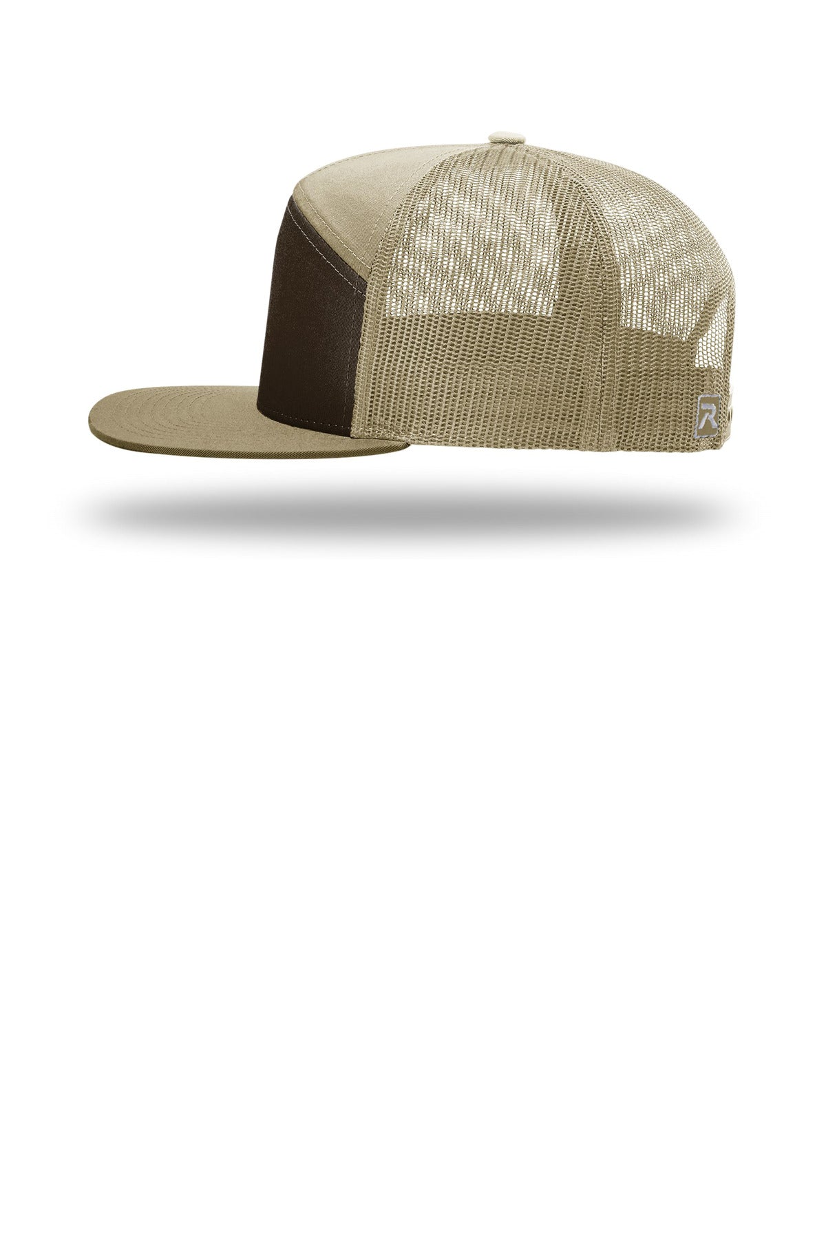 Br/Khk/Khk Richardson 7-Panel Trucker 168
