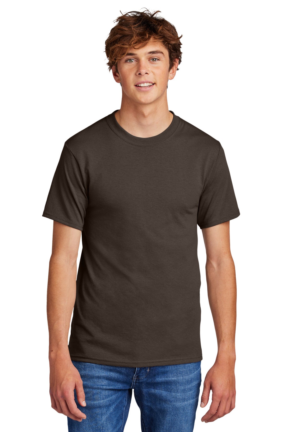 Brown Port & Co Tall Core Blend Tee. PC55T