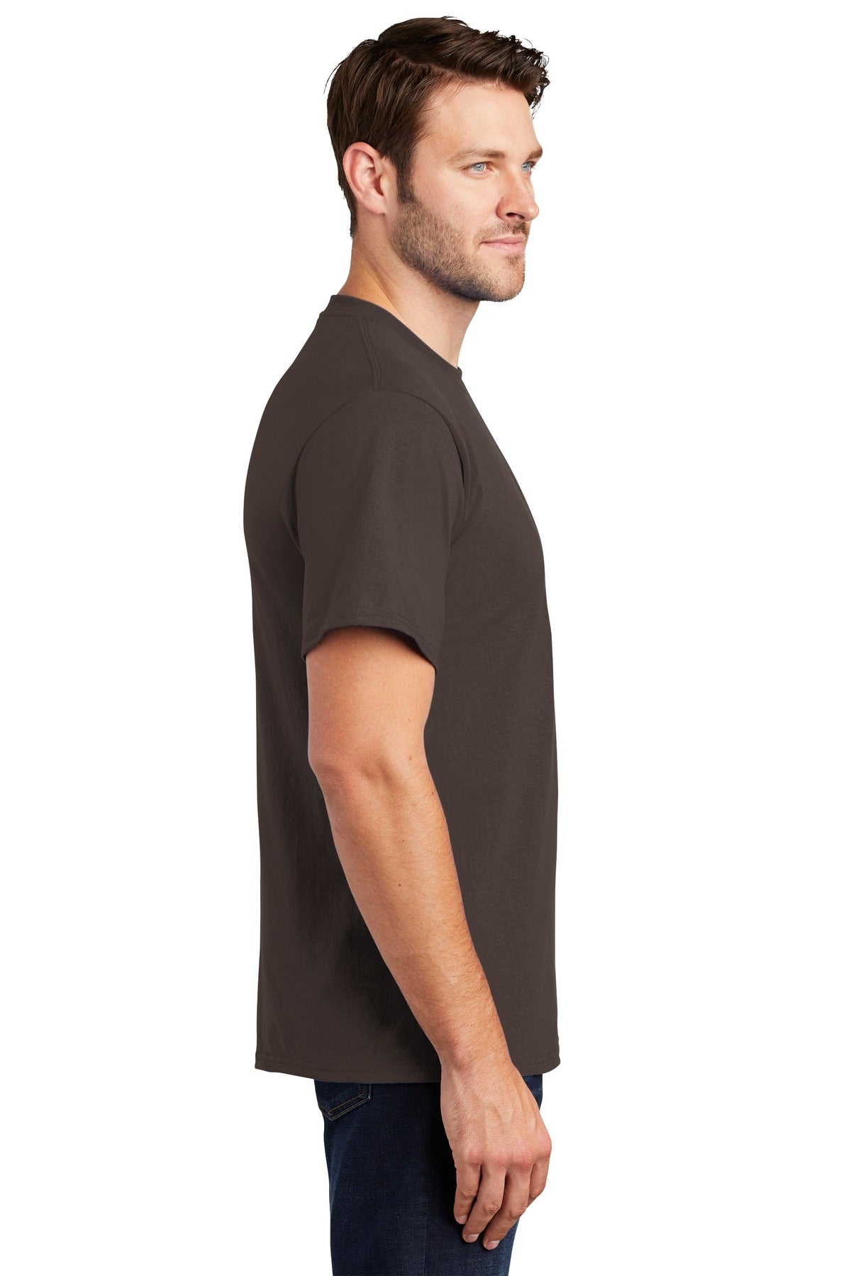 Brown Port & Co Tall Essential Tee. PC61T