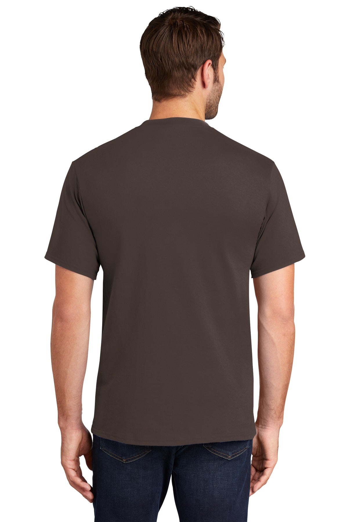 Brown Port & Co Tall Essential Tee. PC61T