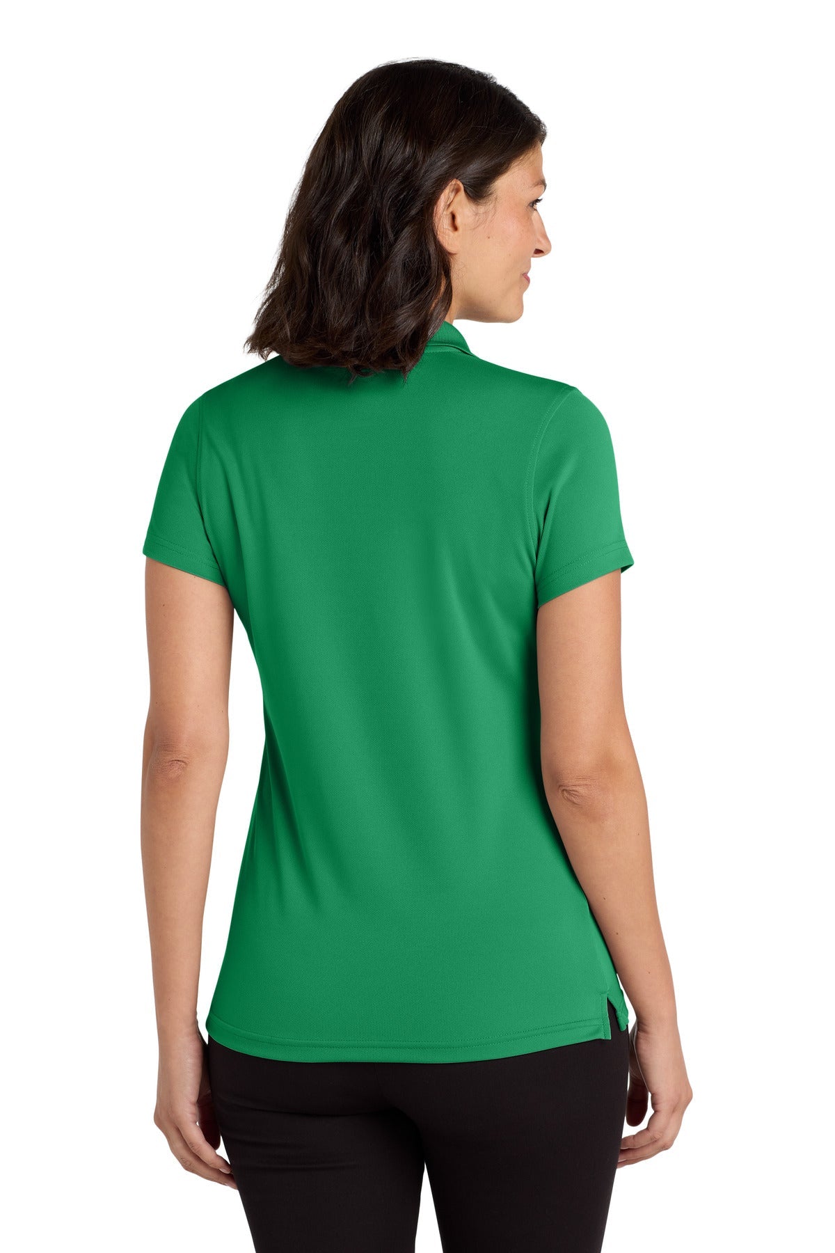 Brt Kelly Grn Port Authority Women's Dry Zone UV Micro-Mesh Polo. LK110