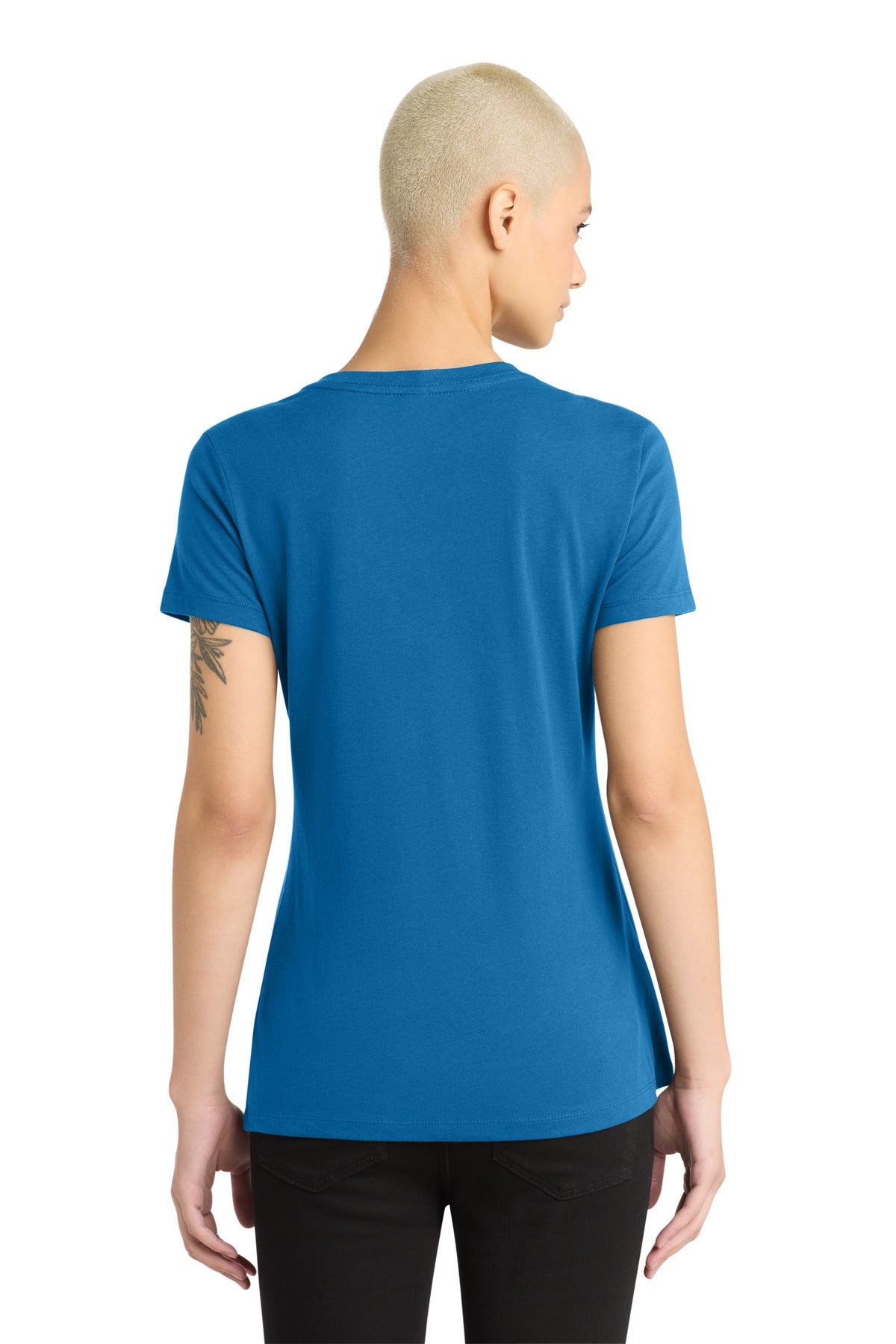 BrtBlue District - Women's Perfect Weight V-Neck Tee. DM1170L