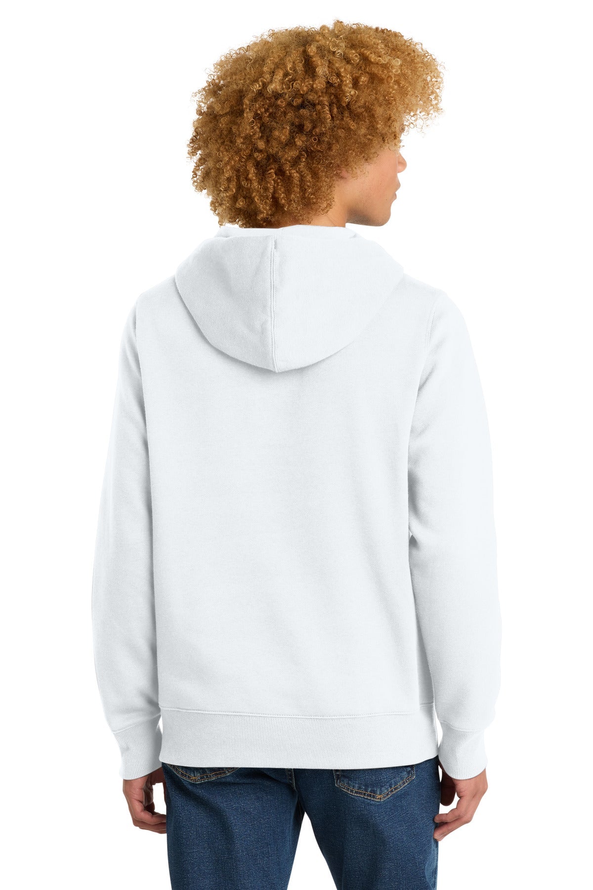 BrtWhite District Perfect Weight Fleece Hoodie DT1101