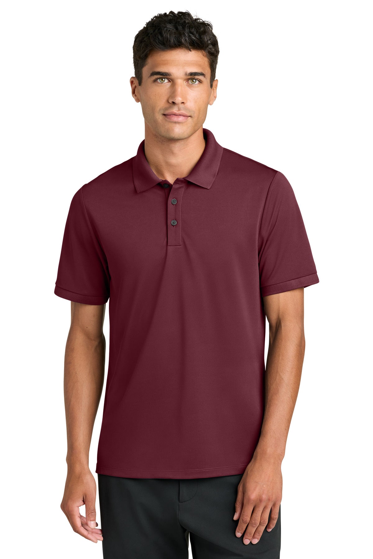 Burgundy Mercer+Mettle Everyday Performance Polo MM1030
