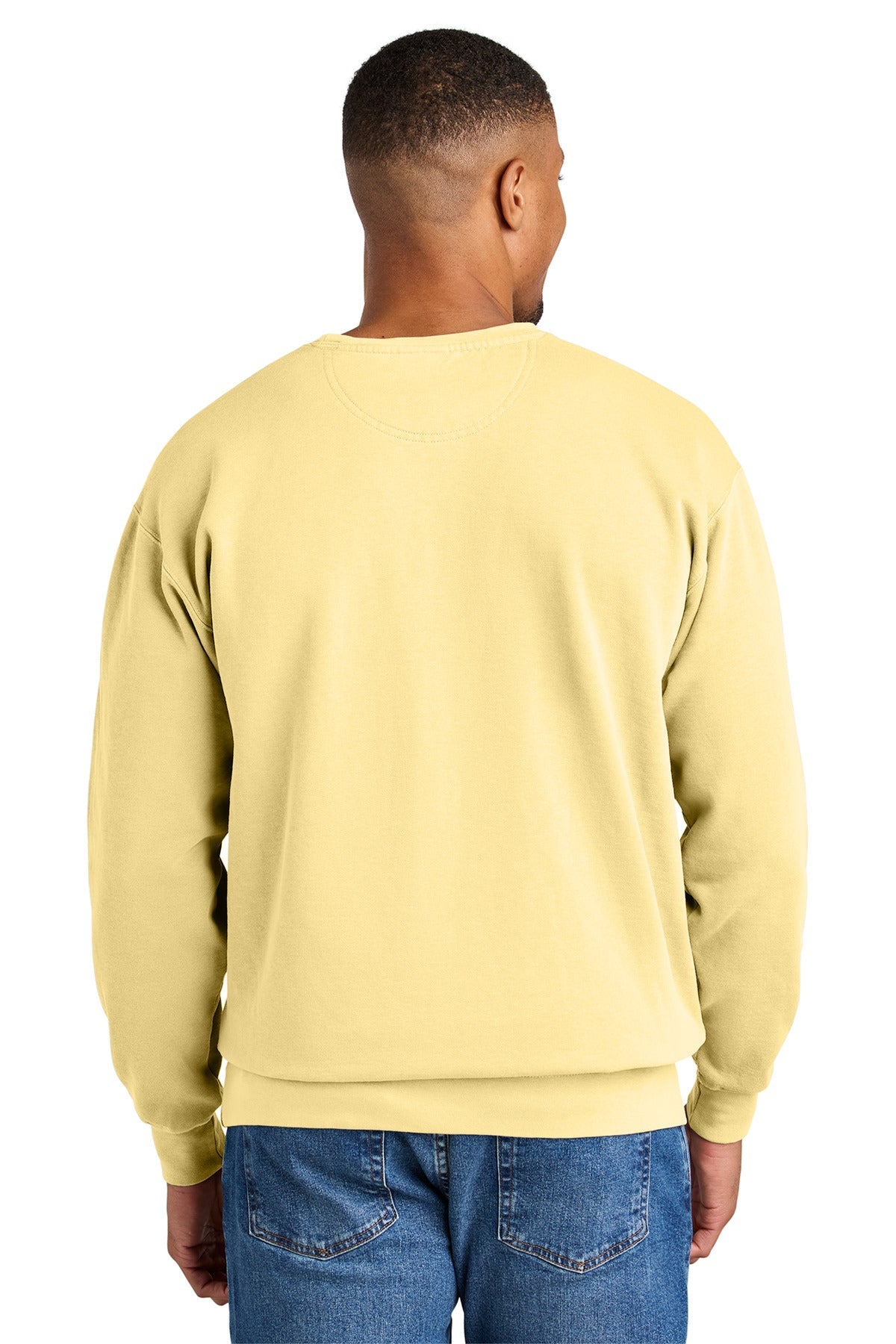 Butter COMFORT COLORS Ring Spun Crewneck Sweatshirt. 1566