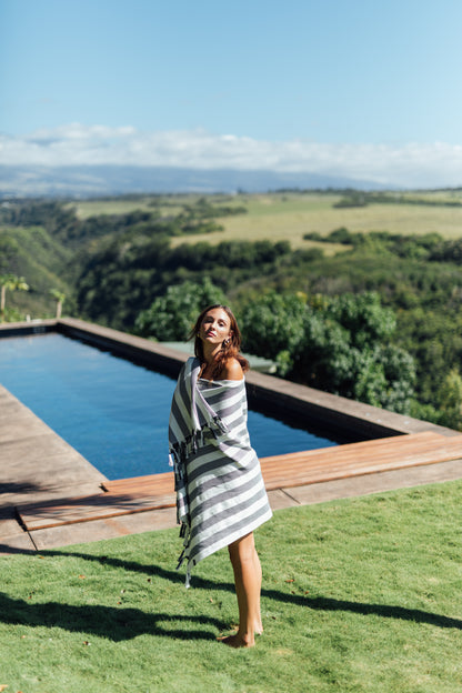 Cabana Slowtide® Turkish Cotton Towel