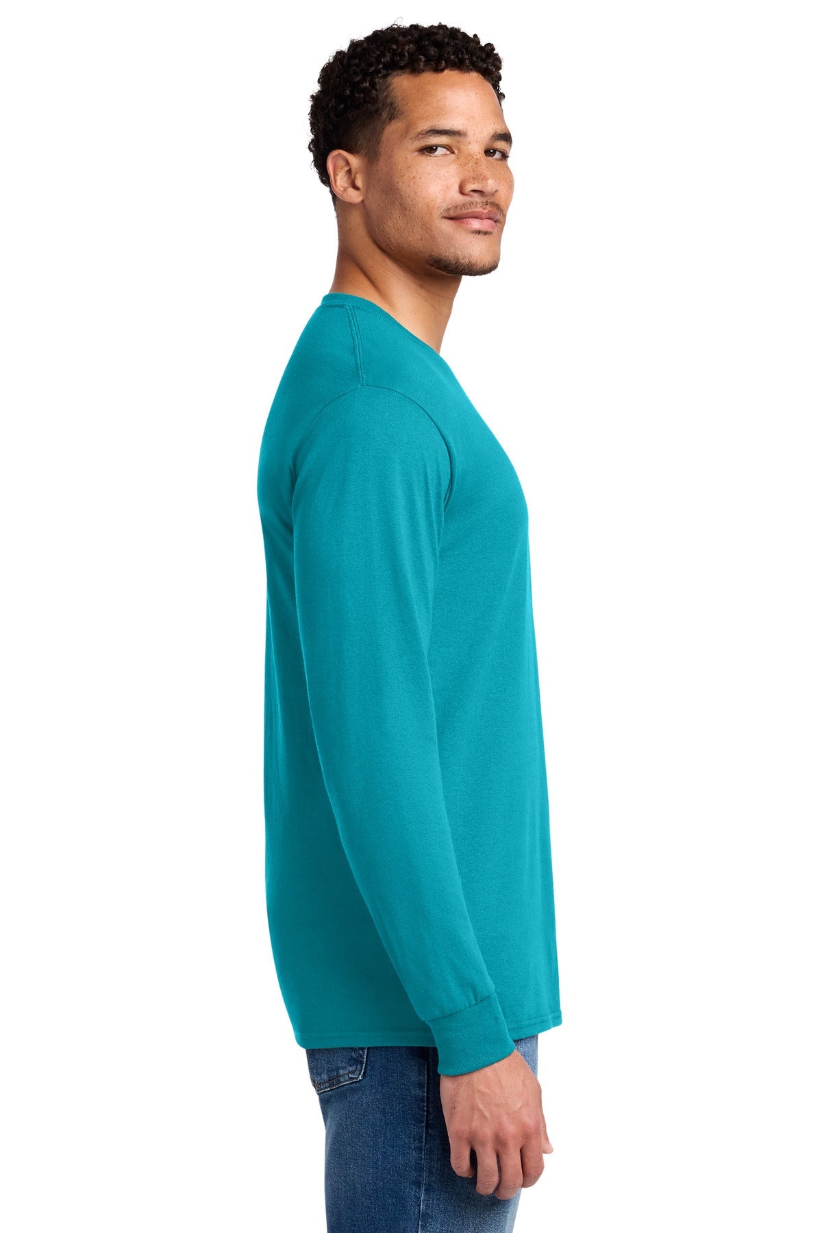 CaliBlue Jerzees - Dri-Power 50/50 Cotton/Poly Long Sleeve T-Shirt. 29LS