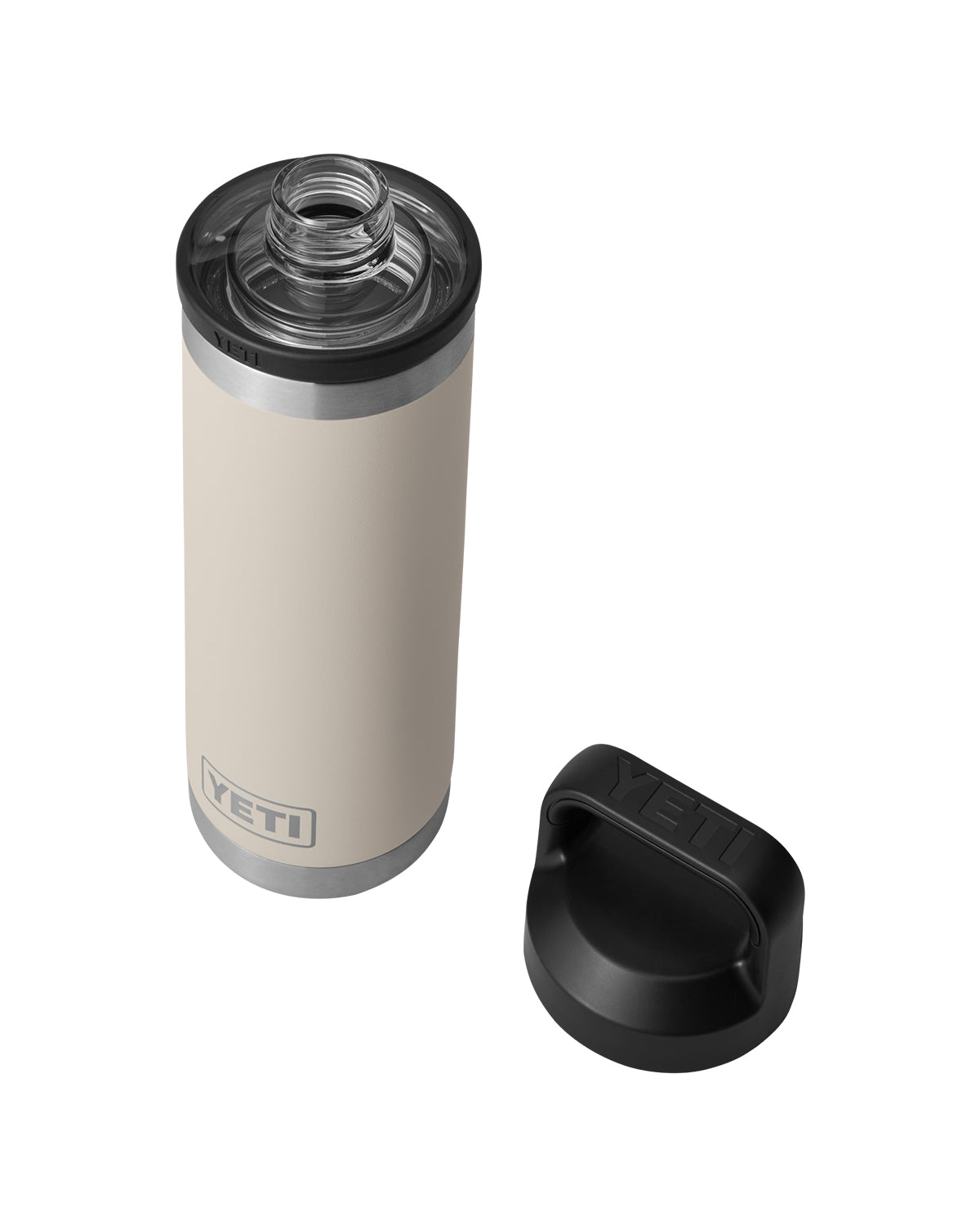 Cape Taupe Rambler® 18 oz Water Bottle with Chug Cap plain