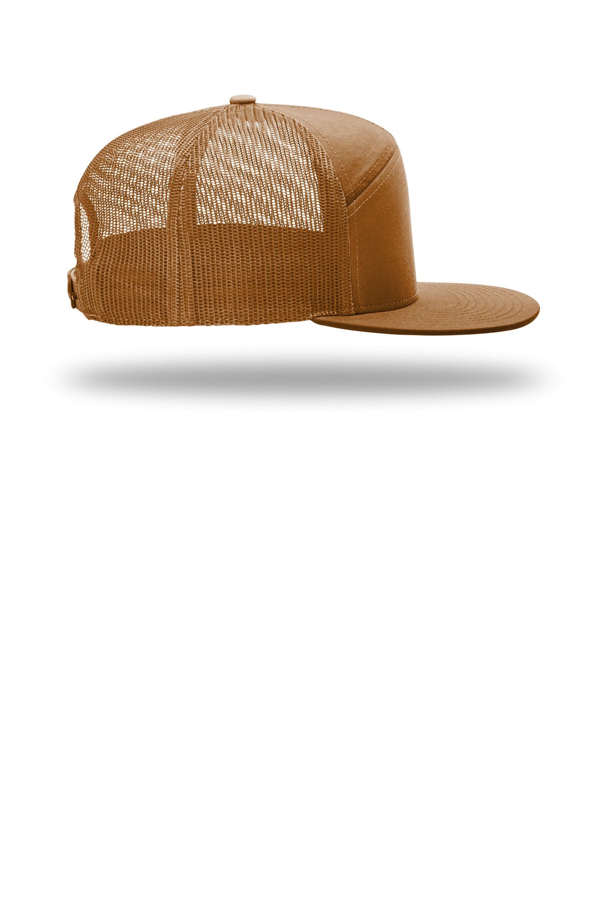 Caramel Richardson 7-Panel Trucker 168