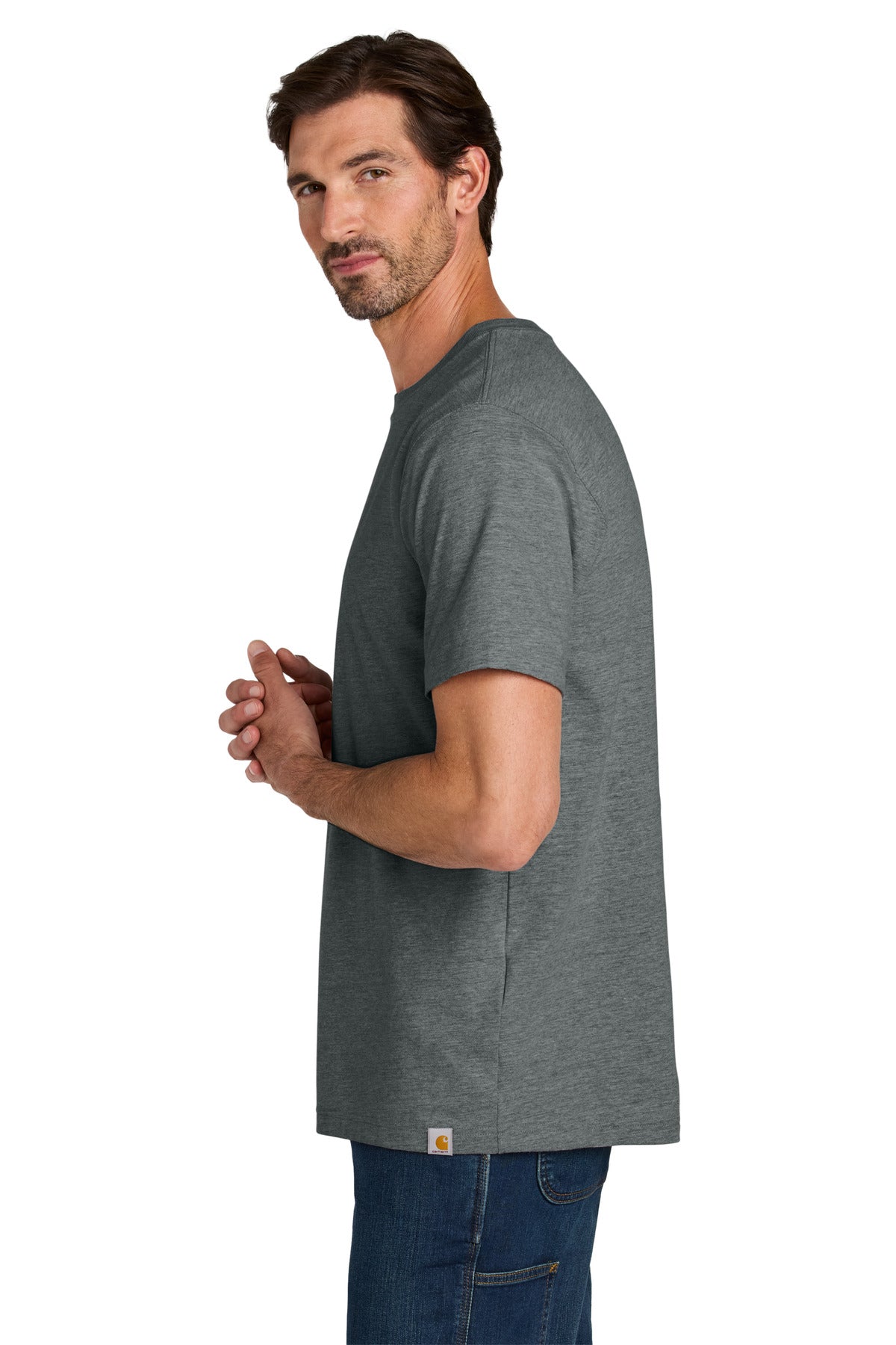 CarbonHthr Carhartt Short Sleeve T-Shirt CT106020