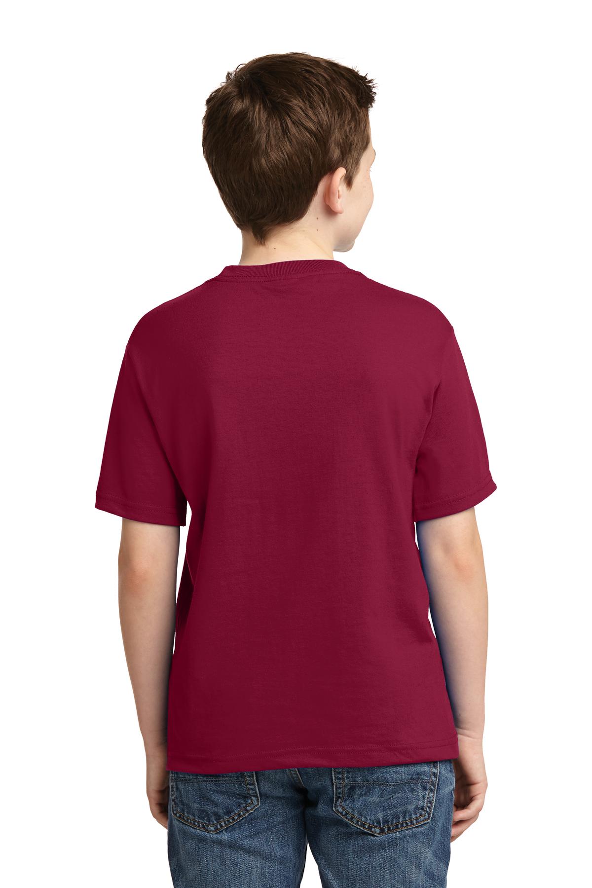 Cardinal Jerzees - Youth Dri-Power 50/50 Cotton/Poly T-Shirt. 29B