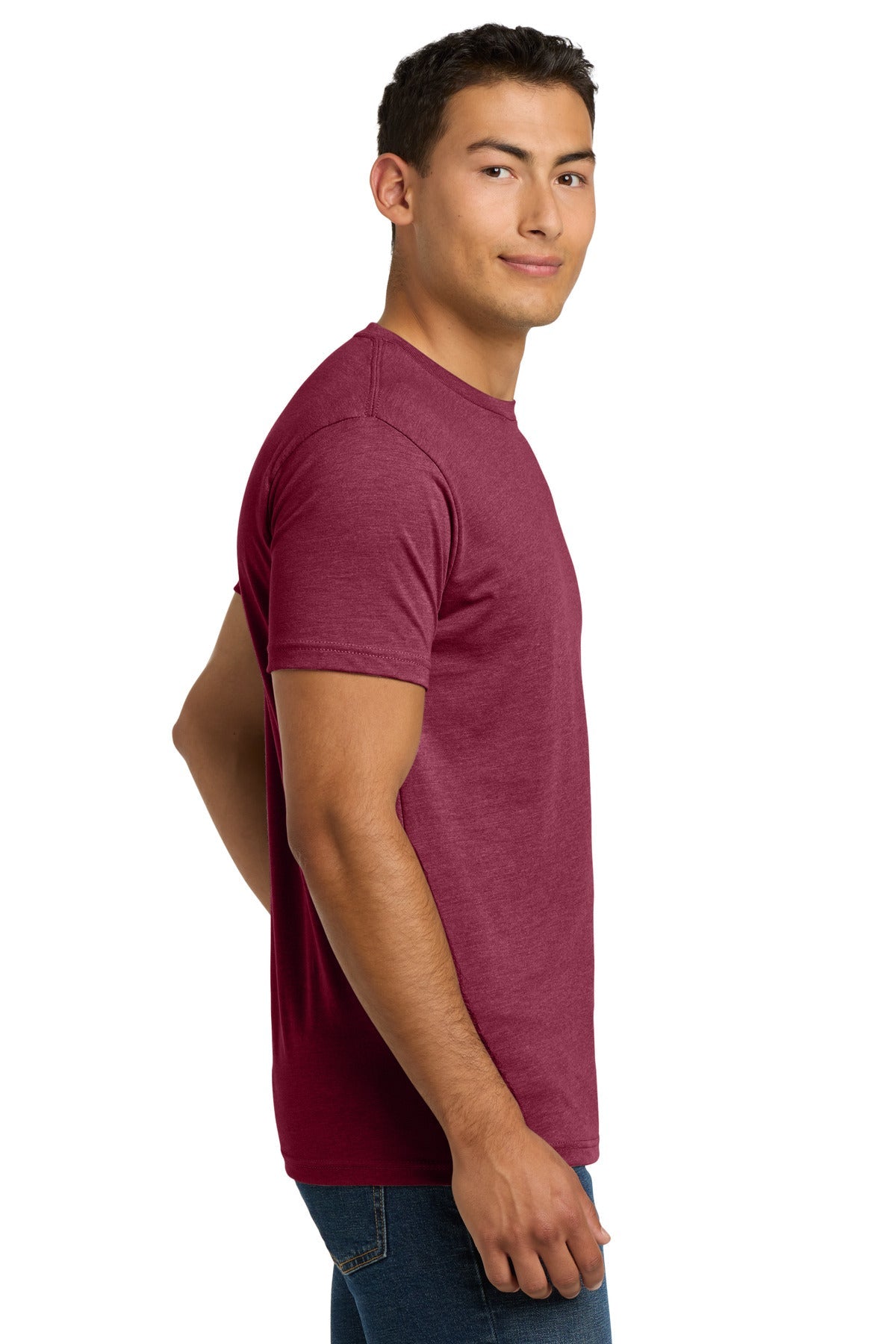 Cardinal Next Level Apparel Adult CVC Tee. NL6210