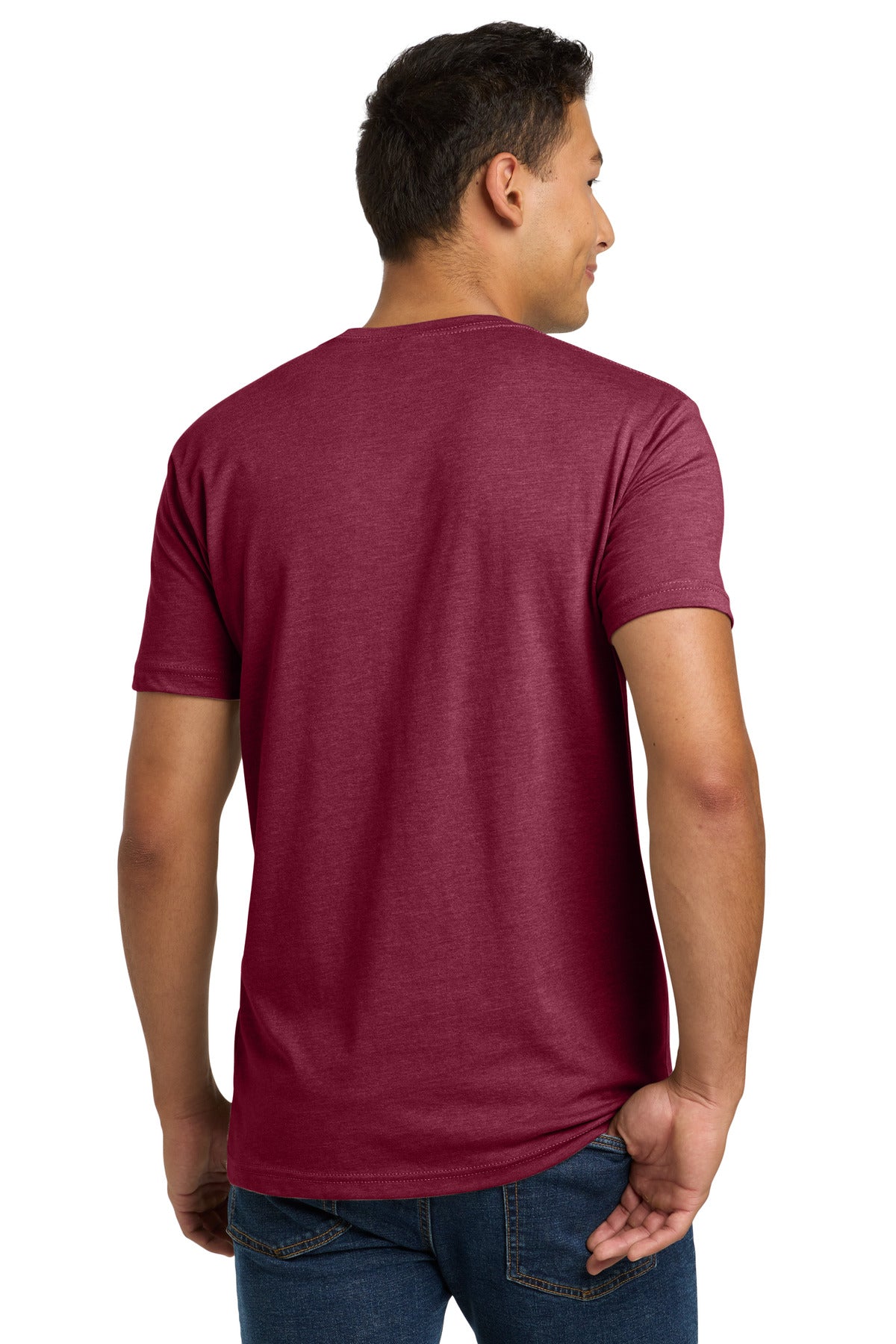 Cardinal Next Level Apparel Adult CVC Tee. NL6210