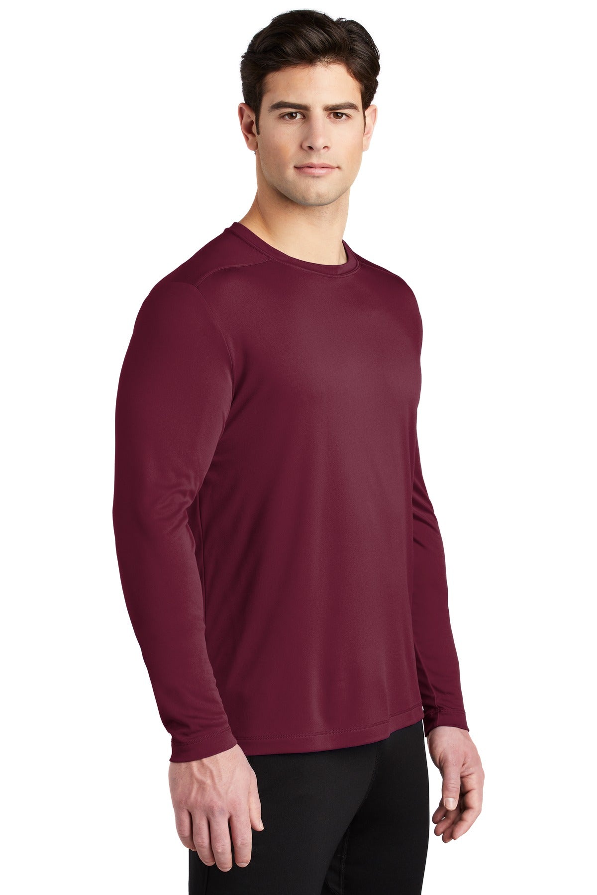 Cardinal Sport-Tek Posi-UV Pro Long Sleeve Tee. ST420LS