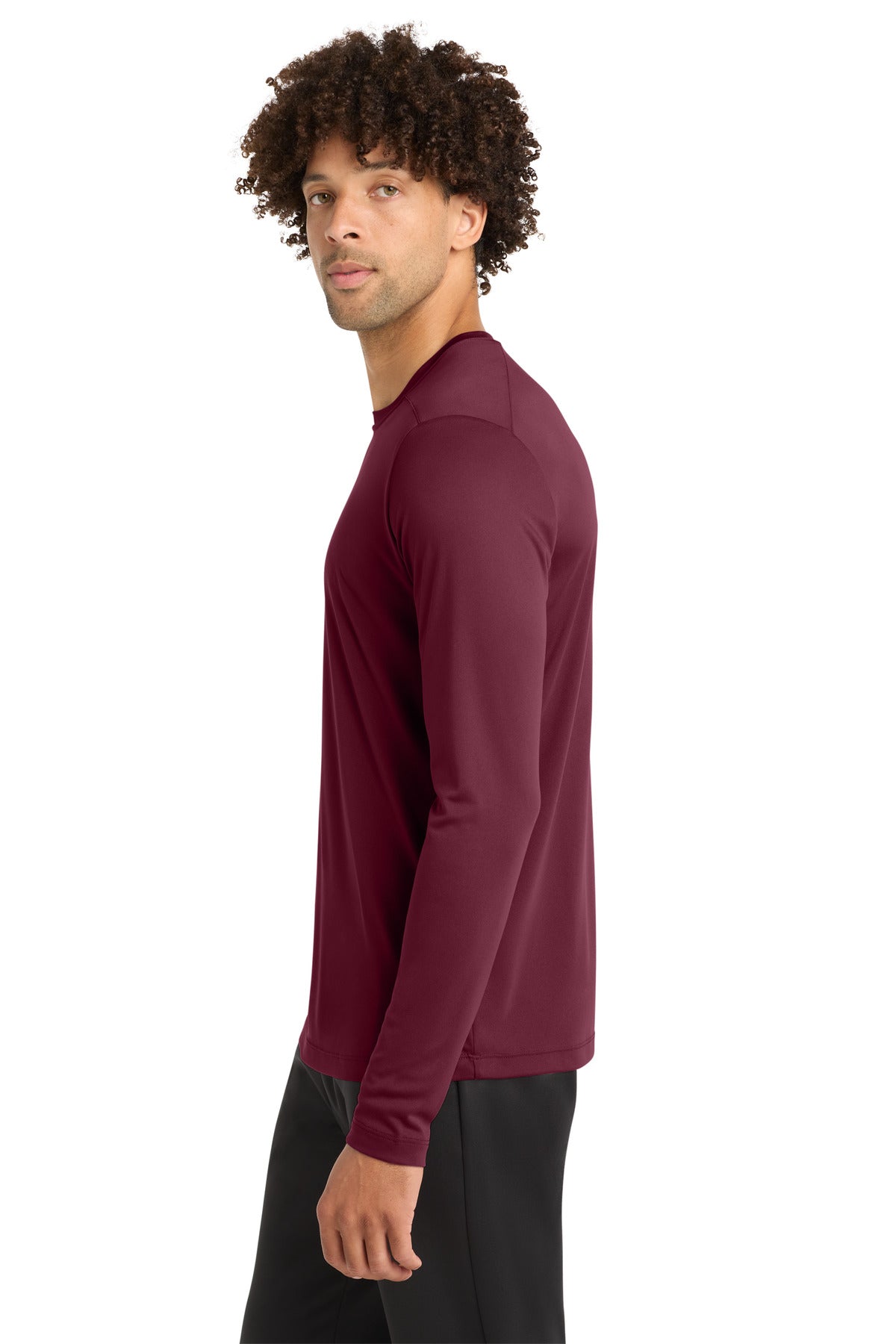 Cardinal Sport-Tek Posi-UV Pro Long Sleeve Tee. ST420LS
