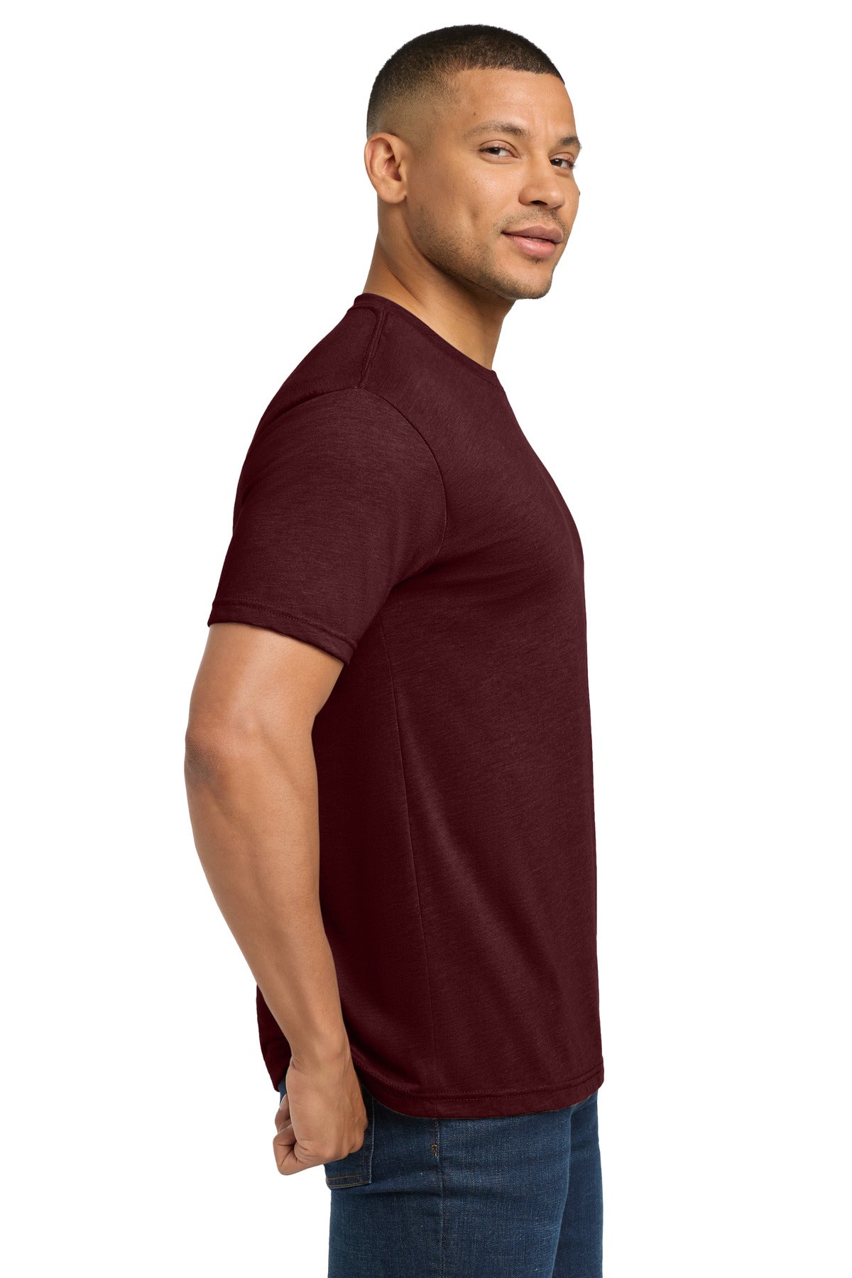 CardinalBk Next Level Apparel Adult Tri-Blend Tee. NL6010