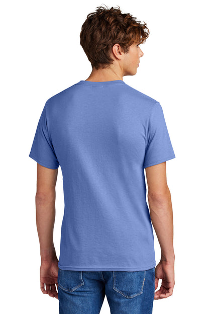 Carolina Blue Port & Co Core Blend Tee. PC55